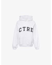 The Couture Club - Ctre Relaxed-Fit Cotton-Blend Hoodie - Lyst