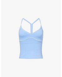 WE Are Tala - Dayflex Contrast Sweetheart Stretch-Woven Vest - Lyst
