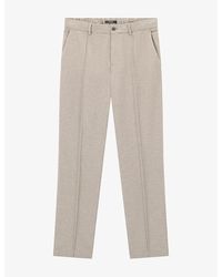 BOGGI - Technical Straight-Leg Jersey Trousers - Lyst