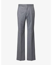 Tom Ford - Pinstripe Suit Wool Trousers - Lyst