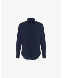 BOGGI - Slim-Fit Stretch-Nylon Shirt - Lyst