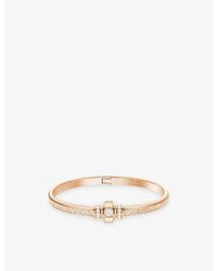 Piaget - Possession 18Ct Rose- And 0.43Ct Brilliant-Cut Diamond Bangle - Lyst