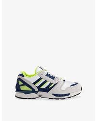 adidas - Zx 8000 Mesh And Suede Trainers - Lyst