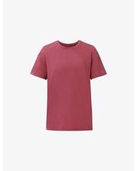 Sweaty Betty - Soft Flow Studio Longline Stretch-Woven T-Shirt - Lyst