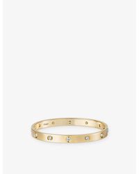 Cartier - Love Classic 18Ct- And 0.96Ct Diamond Bracelet - Lyst