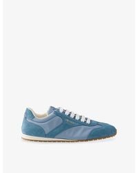 Prada - Re-Nylon And Suede Trainers - Lyst