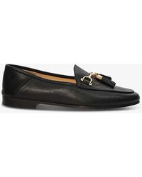 Dune - Graysons Tassel-charm Leather Loafers - Lyst