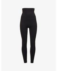 Spanx - Ecocare High-rise Stretch-jersey leggings - Lyst