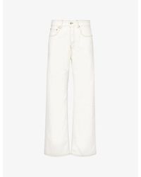 Jacquemus - Le De Nîmes Brand-patch Regular-fit Straight-leg Jeans - Lyst
