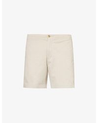 Polo Ralph Lauren - Classic-fit Brushed-twill Stretch-cotton Shorts - Lyst