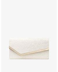 Jimmy Choo - Emmie Lace Clutch Bag - Lyst