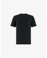 BOGGI - Crewneck Regular-Fit Stretch-Linen Jersey T-Shirt - Lyst