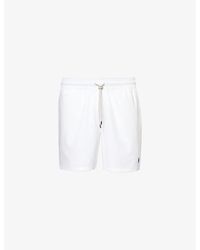 Polo Ralph Lauren - Traveler Logo-embroidered Stretch-recycled Polyester Swim Shorts Xx - Lyst