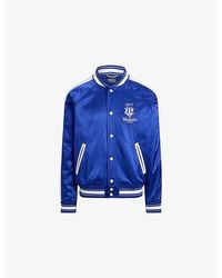 Polo Ralph Lauren - X Wimbledon Embroidered Satin Bomber Jacket - Lyst