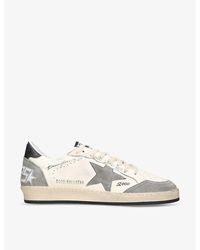 Golden Goose - Ball Star Star-applique Leather Low-top Trainers - Lyst