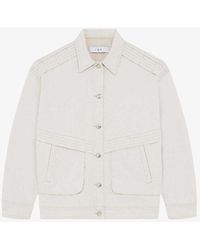 IRO - Zano Patch-pocket Oversized Denim Jacket - Lyst
