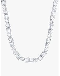 Thomas Sabo - Sterling- And Zirconia Choker Necklace - Lyst