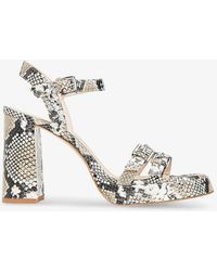 Whistles - Addie Limited-edition Heeled Leather Sandals - Lyst
