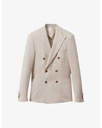 Reiss - Belmont Slim-Fit Stretch Woven-Blend Blazer - Lyst