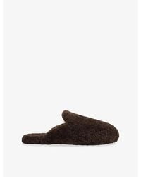 Tekla - Cushioned Shearling Slippers - Lyst