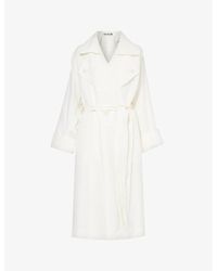 Issey Miyake - Shaped Membrane Double-breasted Woven-blend Trench Coat - Lyst