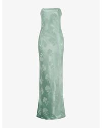 OMNES - Amdra Strapless Woven Maxi Dress - Lyst