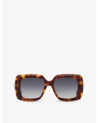 Celine - Cl40263i Bold 3 Dots Square-frame Acetate Sunglasses - Lyst