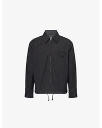 Bottega Veneta - Blouson Relaxed-Fit Cotton Blend Jacket - Lyst