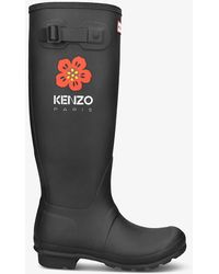 KENZO - X Hunter Logo-print Rubber Wellington Boots - Lyst