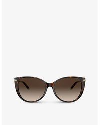 Tiffany & Co. - Tf4178 Cat-eye Frame Acetate Sunglasses - Lyst