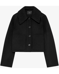 JOSEPH - Jarente Relaxed-fit Wool And Silk-blend Jacket - Lyst