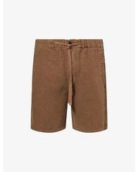 Citizens of Humanity - Drawstring Relaxed-Fit Linen Deck Shorts - Lyst