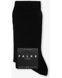 FALKE - Tiago Ribbed Stretch-organic Cotton-blend Crew Socks - Lyst