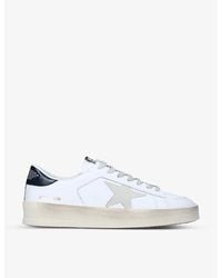 Golden Goose - Stardan Low-Top Leather Trainers - Lyst