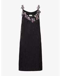 Dries Van Noten - Denya Embellished Slip Mini Dress - Lyst