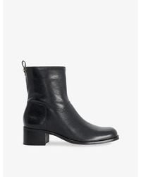 Dune - Peya Leather Ankle Boots - Lyst