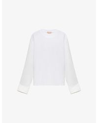 Marni - Shirt-Sleeve Cotton T-Shirt - Lyst