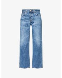 Nudie Jeans - Tuff Tony Wide-Leg Denim Jeans - Lyst