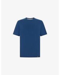 BOGGI - Branded Short-Sleeved Cotton-Blend T-Shirt - Lyst