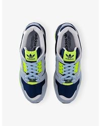 adidas - Zx 8000 Mesh And Suede Trainers - Lyst
