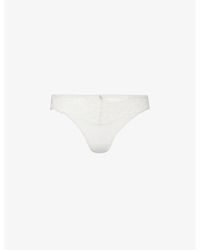 Aubade - Kiss Of Love Mid-rise Lace Briefs - Lyst