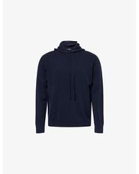7 For All Mankind - Regular-Fit Knitted Cashmere Hoody - Lyst