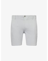PAIGE - Rickson Stretch-Woven Shorts - Lyst