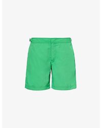 Orlebar Brown - Bulldog Brand-tab Regular-fit Swim Shorts - Lyst