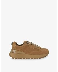 Kurt Geiger - Metro Suede Trainers - Lyst