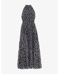 Phase Eight - X Goodwood Racecourse Nita Lyocell-Blend Maxi Dress - Lyst