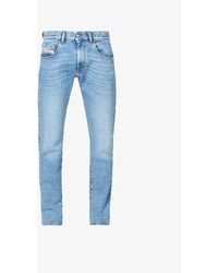 DIESEL - D-strukt Slim Stretch-denim Jeans - Lyst