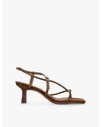 Dolce Vita - Mylee Leather Heeled Sandals - Lyst