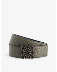 Loewe - Reversible Anagram Leather Belt - Lyst