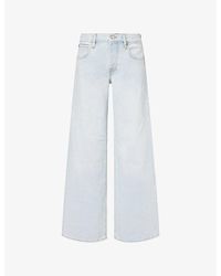 FRAME - The Leo Cotton Denim Jeans - Lyst